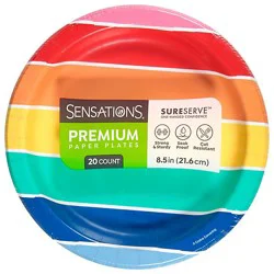 Sensation Dinner Plate Prism Party - 20 Ct