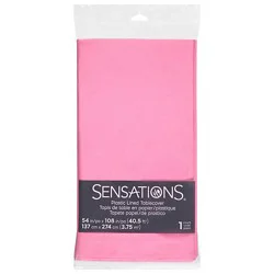 Sensation Tablecovr Candy Pnk - 1 Ct