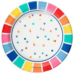 Sensation Lunch Plt Prism Party - 20 Ct