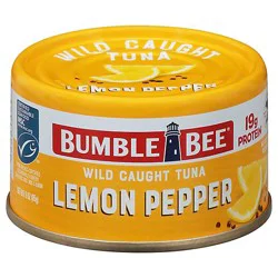 Bumble Bee Chunk Light Tuna Lemon Pepper - 3 Oz