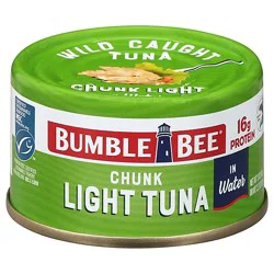 Bumble Bee Msc Light Tuna In Water 16/3oz Can Ea - 3 Oz