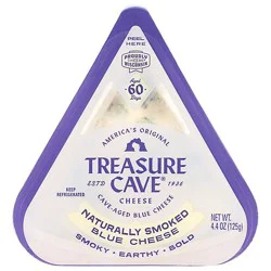 Treasure Cave Smoked Blue Cheese - 4.40 Oz
