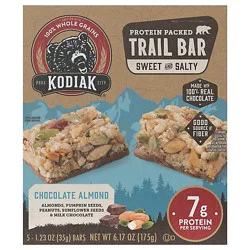 Kodiak Protein-Packed Chocolate Almond Trail Bars - 5 Ct