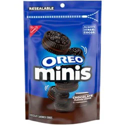 Oreo Minis Chocolate Creme Cookies - 8 Oz
