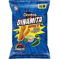 Doritos Dinamita Spicy Cool Ranch Tortilla Chips - 10.75 Oz
