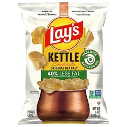 Lays Kettle Reduced Fat 6oz - 6 Oz