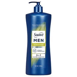 Suave Men 3n1 Citrus Rush, 28fz Pump - 28 Fz