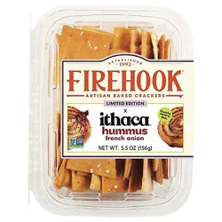 Firehook Cracker Hummus Frnch Onion - 5.5 Oz