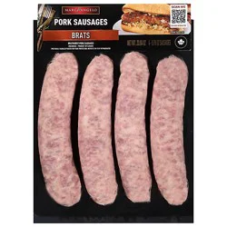 Marcangelo Bratwurst Pork Sausages 23.84oz - 23.84oz