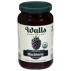 Walls Berry Farm Blackberry Organic Fruit Spread 16.5oz - 16.5 Oz
