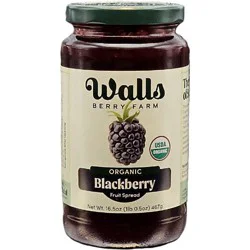 Walls Berry Farm Blackberry Organic Fruit Spread 16.5oz - 16.5 Oz