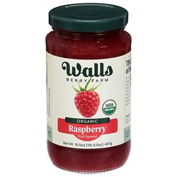 Walls Berry Farm Raspberry Organic Fruit Spread 16.5oz - 16.5 Oz
