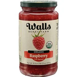 Walls Berry Farm Raspberry Organic Fruit Spread 16.5oz - 16.5 Oz