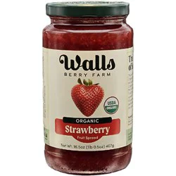 Walls Berry Farm Strawberry Organic Fruit Spread 16.5oz - 16.5 Oz