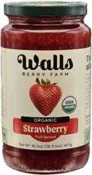 Walls Berry Farm Strawberry Organic Fruit Spread 16.5oz - 16.5 Oz