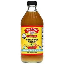 Bragg Vinegar Pineapple Turmeric Organic - 16 Fz
