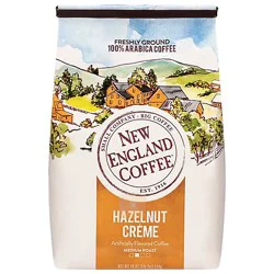 18oz New England Coffee Hazelnut Creme Ground - 18 Oz