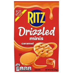 Ritz Drizzled Minis Caramel Cookies - 8 Oz