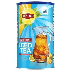 Lipton Unsweetened Iced Tea Mix, 28qt - 2.6 Oz
