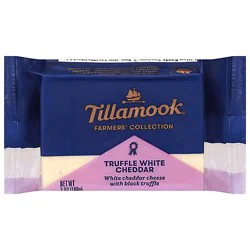 Tillamook Farmers Collection Truffle White Cheddar Cheese - 7 Oz