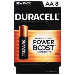 Duracell Coppertop Aa Alkaline Batteries - 8 Count
