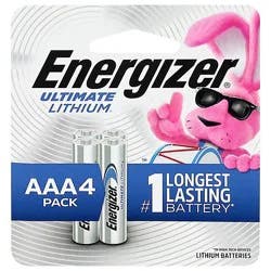 Energizer Ultimate Lithium Aaa Batteries - 4 Pack - 4 Ct