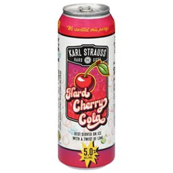 Karl Strauss Cherry Cola Hard Soda 19.2 Fl Oz Can - 19.2 Fz