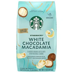 Starbucks White Chocolate Mocha Ground Coffee 11oz Bag - 11 Oz