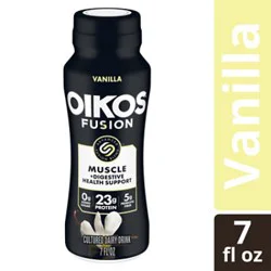 Dannon Oikos Fusion Vanilla Drink 23 Gram Protein , 7 Fz - 7 Fz