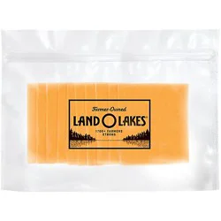 Land O Lakes Sliced Yellow Deli American Grab And Go Cheese - 8 Oz