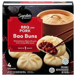 Signature Select Bao Buns Bbq Pork 4 Ct, 10 Oz - 10 Oz