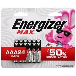 Enr Max Battery Aaa 24ct - 24 Ct