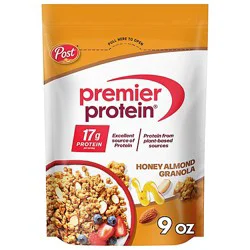 Post Premier Protein Honey Alm Granola - 9 Oz