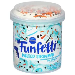 Funfetti Melted Snowman Whipped Frosting 12oz - 12 Oz
