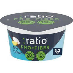 Ratio Fiber And Protein Pina Colada Dairy Snack, 5.3 Oz - 5.3 Oz