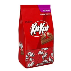 Kit Kat Crisp Wafers In Milk Chocolate Snack Size Bar Stand Up Bag - 29.8 Oz