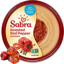 Sabra Fresh Roasted Red Pepper Hummus - 8 Oz