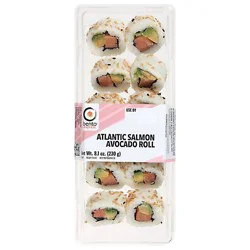 Bento Sushi Salmon Avocado Roll 10ct Box - 10 Ct