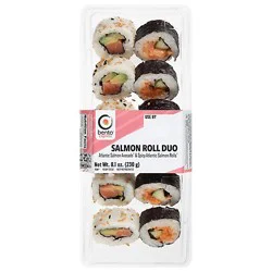 Bento Sushi Salmon Roll Duo Box - 8.1 Oz