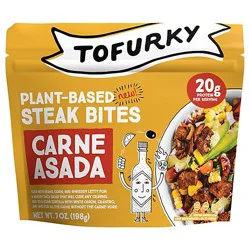 Tofurky Steak Bites Carne Asada 7 Oz - 7 Oz
