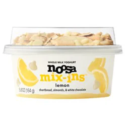 Noosa Lemon Mix-Ins Yoghurt, 5.8 Oz - 5.8 Oz
