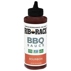 Rib Rack Bbq Sauce Bourbon - 15.3 Oz