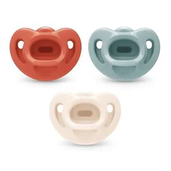 Nuk Comfy Orthodontic Pacifiers 0-6 Months 3pk - 3 Ct