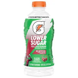Gatorade Lower Sugar Thirst Quencher Sport Drink Glacier Cherry - 28 Fl. Oz.