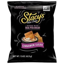 Stacys Baked Pita Chips Cinnamon Sugar - 1.5 Oz