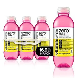 Vitaminwater Zero Sugar Shine 6-16.9fz - 6-16.9 Fz