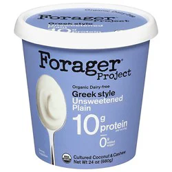 Forager Project Greek-Style Yogurt Unsweetened Plain, 24 Oz - 24 Oz