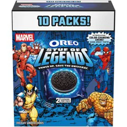 Marvel Oreo Special Edition Stuf Of Legends Cookies - 10 Count