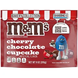 M&m's Cherry Chocolate Cupcake Chocolate Candies - 9 Oz