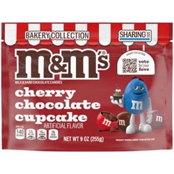 M&ms Cherry Chocolate Cupcake Stand Up Pouch - 9 Oz